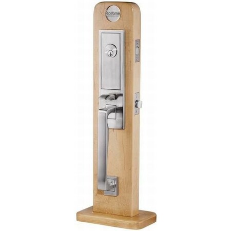 Emtek Satin Stainless Steel Handleset S40001STSSRH S40001STSSRH